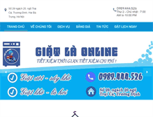 Tablet Screenshot of giatlaonline.com